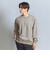 ジャカード ボーダー スウェットTシャツ