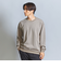 ジャカード ボーダー スウェットTシャツ