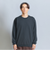 ジャカード ボーダー スウェットTシャツ