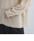 ＜SEASONAL COLLECTION＞ペーパー プルオーバー ニット -ウォッシャブル-