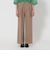 タックゴム ワイドストレート パンツ