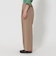 タックゴム ワイドストレート パンツ