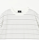 コットン ボーダー クルーネック Tシャツ