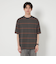コットン ボーダー クルーネック Tシャツ