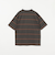コットン ボーダー クルーネック Tシャツ