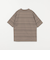 コットン ボーダー クルーネック Tシャツ