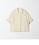 ナイロン エンブロイダリー ショートスリーブシャツ ウォッシャブル