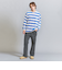 ＜Wrangler × CGS.＞ ブラック ブロークン デニム パンツ