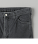 ＜Wrangler × CGS.＞ ブラック ブロークン デニム パンツ