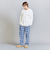 ＜CGS.＞ オーガニックコットン フランネル チェック バギー パンツ
