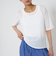 ＜CITEN＞エッセンシャルシアーハーフスリーブユルT