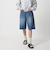 ＜CITEN＞バギーデニムハーフパンツ