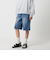 ＜CITEN＞バギーデニムハーフパンツ