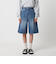 ＜CITEN＞バギーデニムハーフパンツ