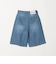 ＜CITEN＞バギーデニムハーフパンツ