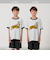 【別注】＜RUSSELL ATHLETIC＞プリント リンガーTシャツ 140cm-150cm