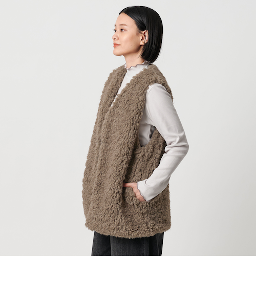 IUNLEASH アンリーシュ 中綿フェイクファーベスト F 1283183_19851624_k3.gif