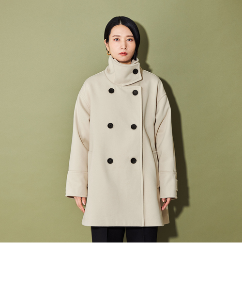 CITEN＞スタンドカラーミドルコート｜ユナイテッドアローズ