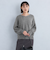 ラメシャギー  プルオーバー ニット