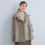 ［size SHORT/TALLあり］SENTDALE WOOL スタンドカラー ミドル コート