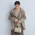［size SHORT/TALLあり］SENTDALE WOOL スタンドカラー ミドル コート