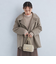 ［size SHORT/TALLあり］SENTDALE WOOL スタンドカラー ミドル コート