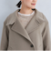 ［size SHORT/TALLあり］SENTDALE WOOL スタンドカラー ミドル コート