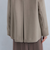 ［size SHORT/TALLあり］SENTDALE WOOL スタンドカラー ミドル コート