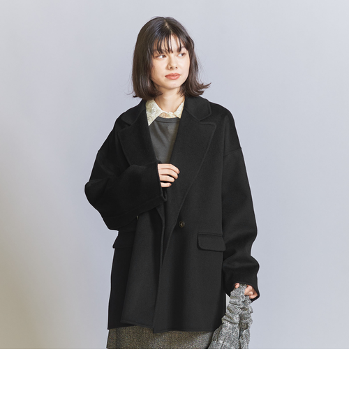 ［新品］BEAUTY&YOUTH リバー テーラードミドルコート　M グレー リバー テーラード ミドルコート｜ユナイテッドアローズ