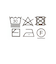 ミドルゲージ アゼ クルーネックニット -ウォッシャブル-
