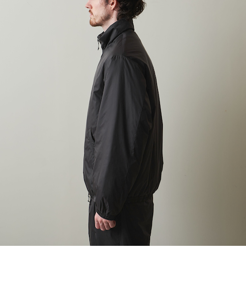 Steven Alan＞ パーテックス オーバル スタンドカラー ブルゾン