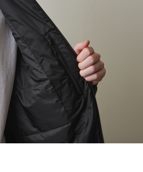 Steven Alan＞ パーテックス オーバル スタンドカラー ブルゾン