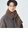 【別注】＜TWEEDMILL×green label relaxing＞フリース マフラー