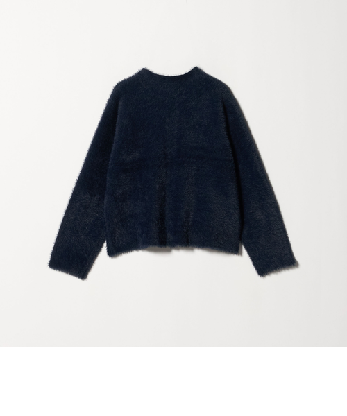 ダブルフェイス フェザー カーディガンジャケット ＜A DAY IN