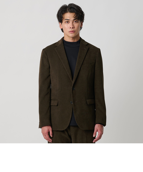 コーデュロイ 2ボタンジャケット-セットアップ対応