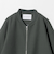 ニットメルトン ロングブルゾン
