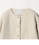 ボア ノーカラー ミドルカーディガン ＜A DAY IN THE LIFE＞