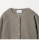 ボア ノーカラー ミドルカーディガン ＜A DAY IN THE LIFE＞
