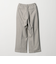 ツイードライク メランジ ワイドパンツ ‐ウォッシャブル‐＜A DAY IN THE LIFE＞