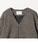 フェザーラメ チェック ミドルコート ＜A DAY IN THE LIFE＞