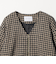 フェザーラメ チェック ミドルコート ＜A DAY IN THE LIFE＞