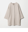 カシミヤブレンド ノーカラーコート ＜A DAY IN THE LIFE＞