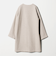 カシミヤブレンド ノーカラーコート ＜A DAY IN THE LIFE＞