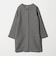 カシミヤブレンド ノーカラーコート ＜A DAY IN THE LIFE＞