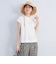 グロッシー フレンチスリーブ Tシャツ -制菌-