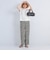 グロッシー フレンチスリーブ Tシャツ -制菌-