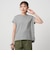 グロッシー フレンチスリーブ Tシャツ -制菌-