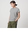 グロッシー フレンチスリーブ Tシャツ -制菌-
