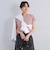 グロッシー フレンチスリーブ Tシャツ -制菌-