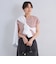 グロッシー フレンチスリーブ Tシャツ -制菌-